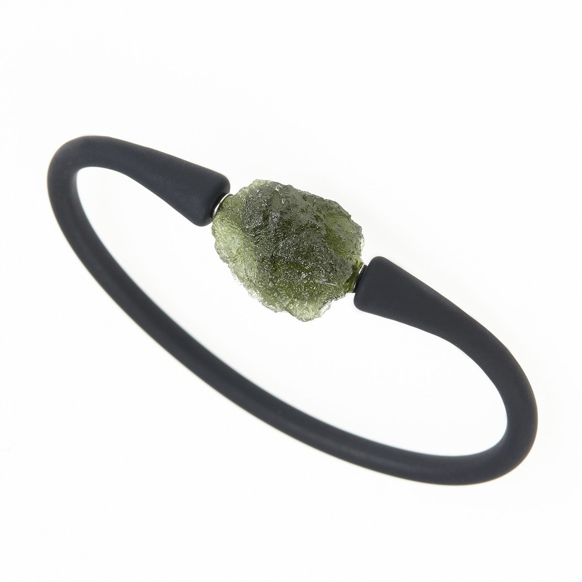 Náramek s přírodním vltavínem