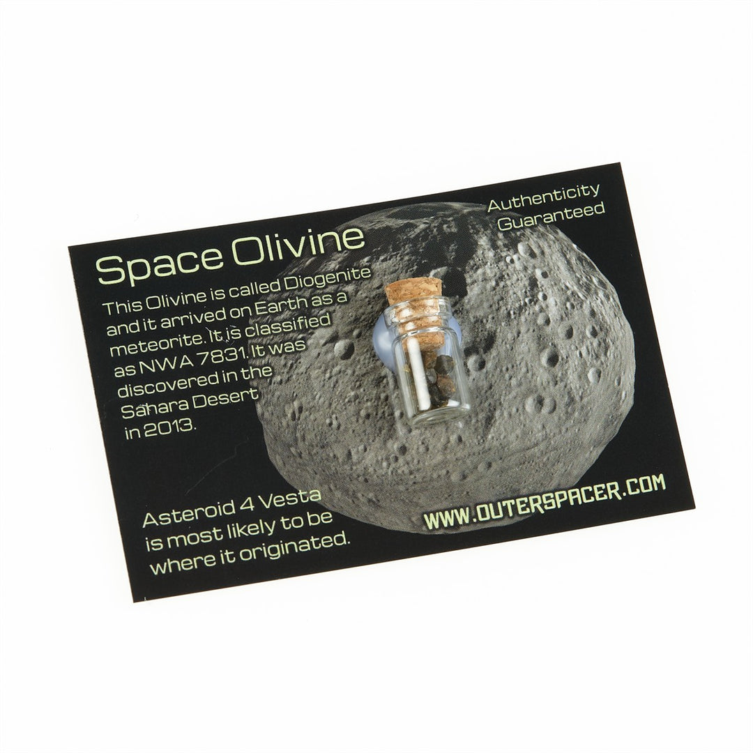 Prach z asteroidu Vesta