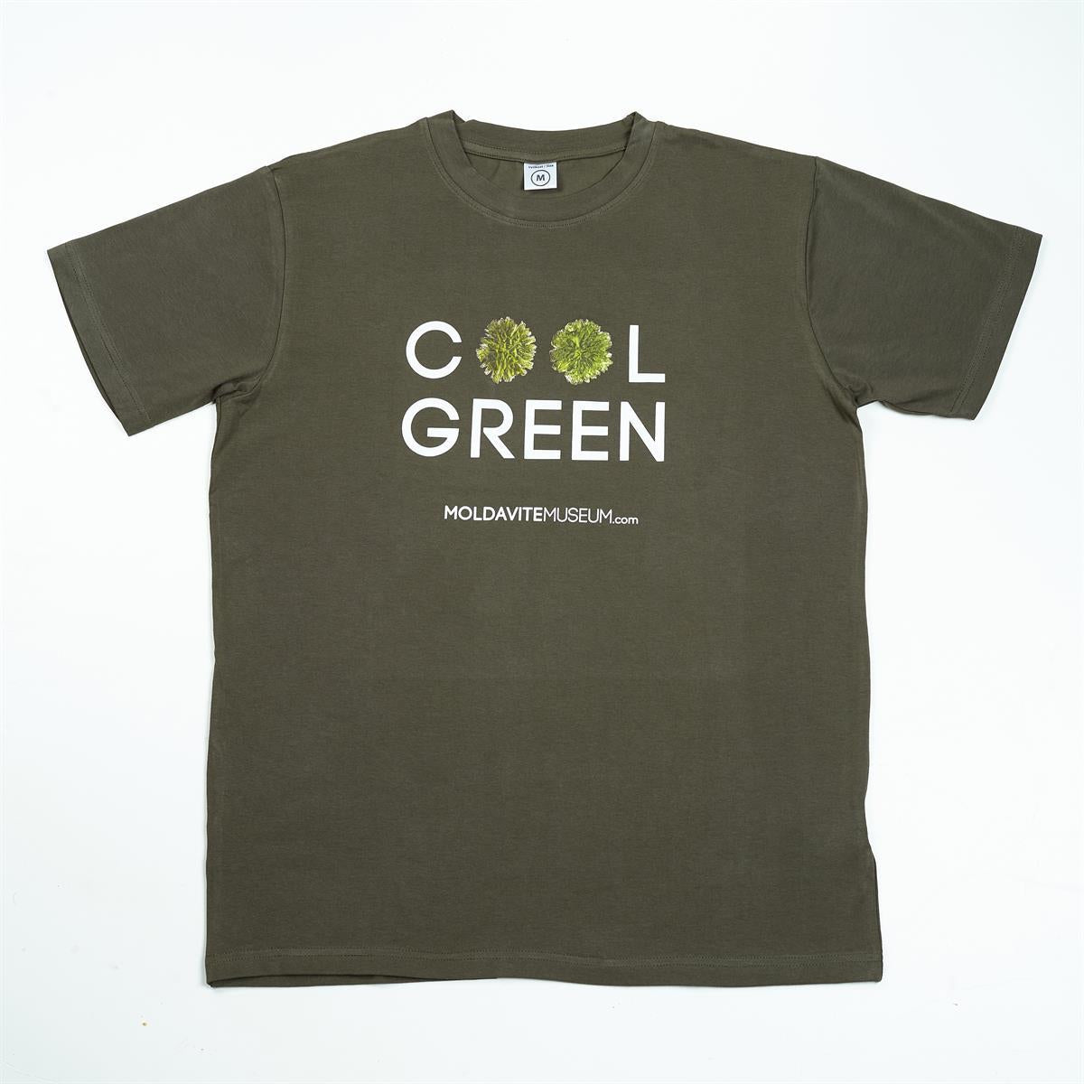 Vltavínové triko "Cool green"