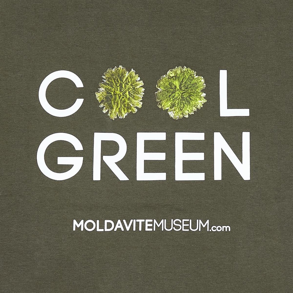 Vltavínové triko "Cool green"